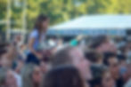 Crowds enjoying a performance at Pilgrimage, Liz Markay
