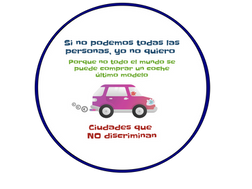 Pegatinas ambientales VS. Discriminación social
