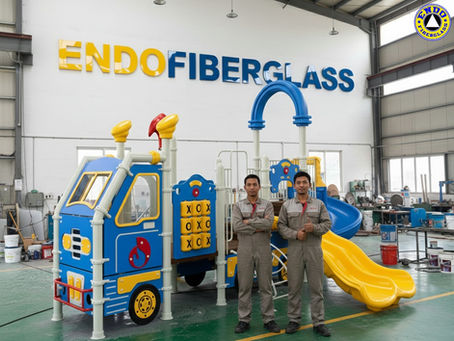 Playground fiberglass modern