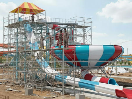 Bowl slide waterpark