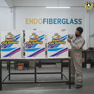 produksi box motor delivery Endofiberglass