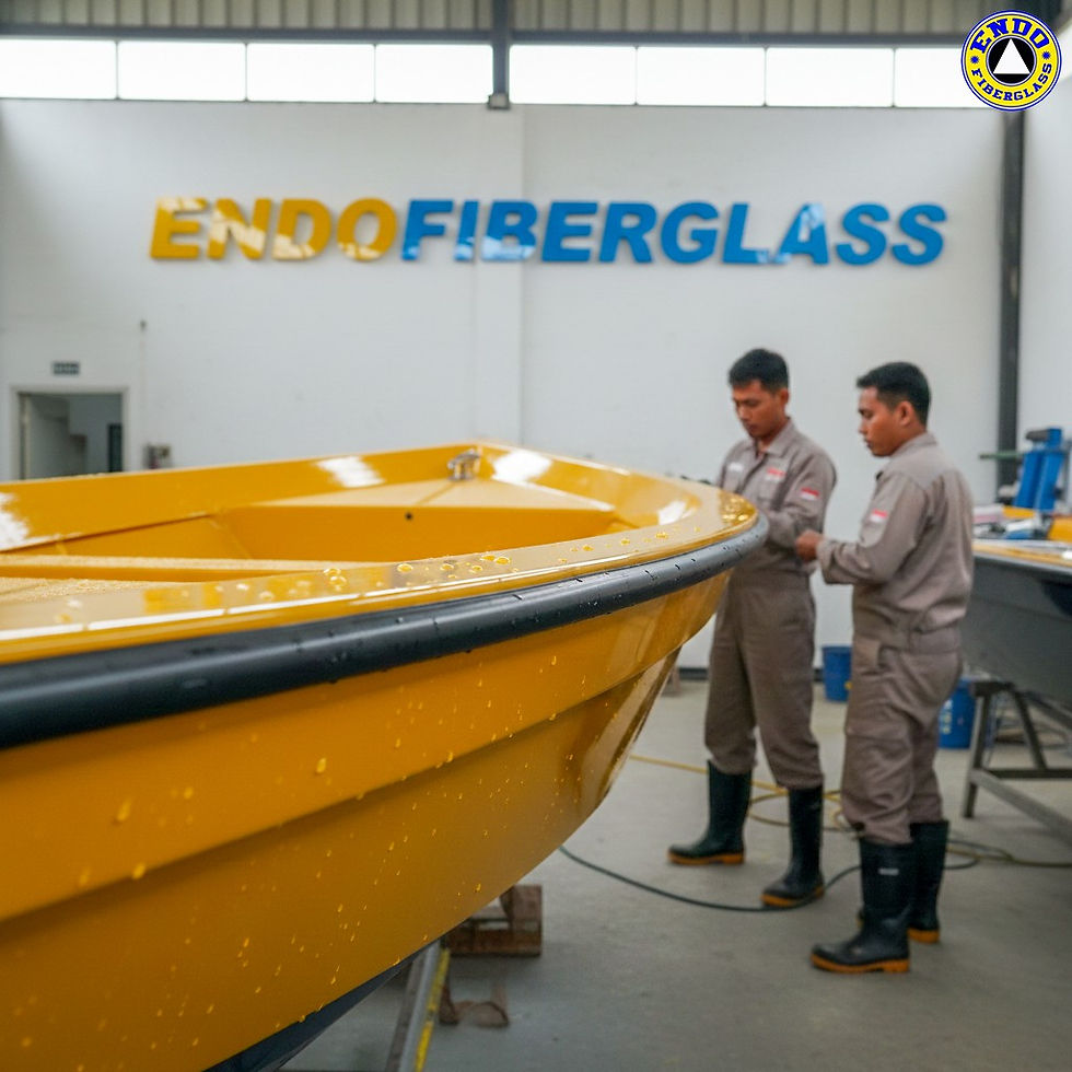 sepeda air fiberglass aman dan tahan lama