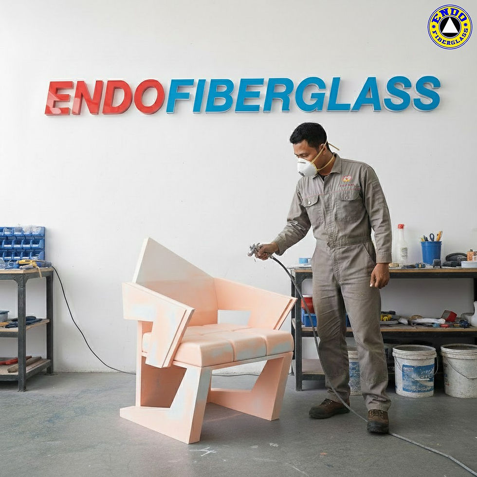 proses pembuatan meja kursi fiberglass berkualitas