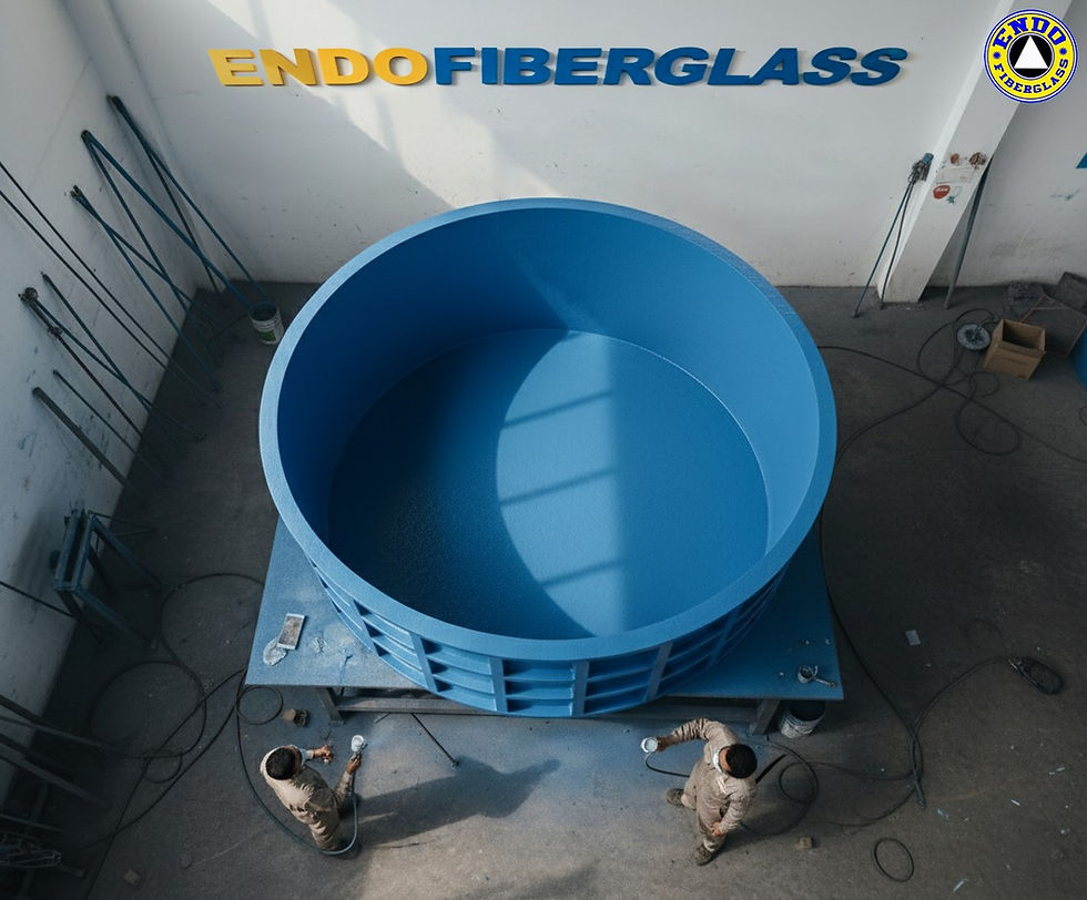 Bak fiberglass kuat tahan lama endofiberglass
