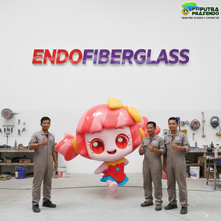 desain maskot tematik untuk tema Sugar Kingdom yang ikonik dan fotogenik