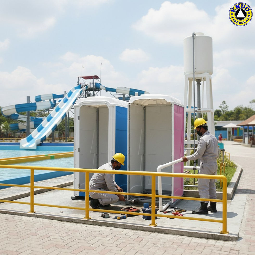 Mau Harga Hemat tapi Tetap Keren? Toilet Portable Fiberglass Ini Nggak Bikin Kantong Menjerit