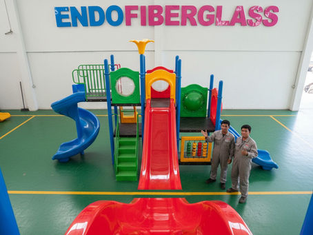 Playground fiberglass modern