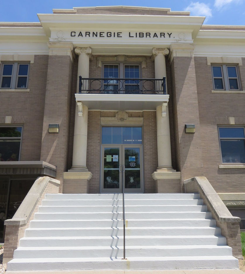 Front Entrance to Carnegie Library