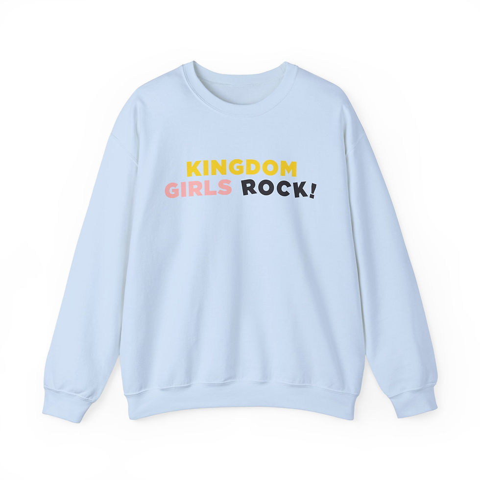 Thumbnail: Kingdom Girls Rock Unisex Heavy Blend™ Crewneck Sweatshirt