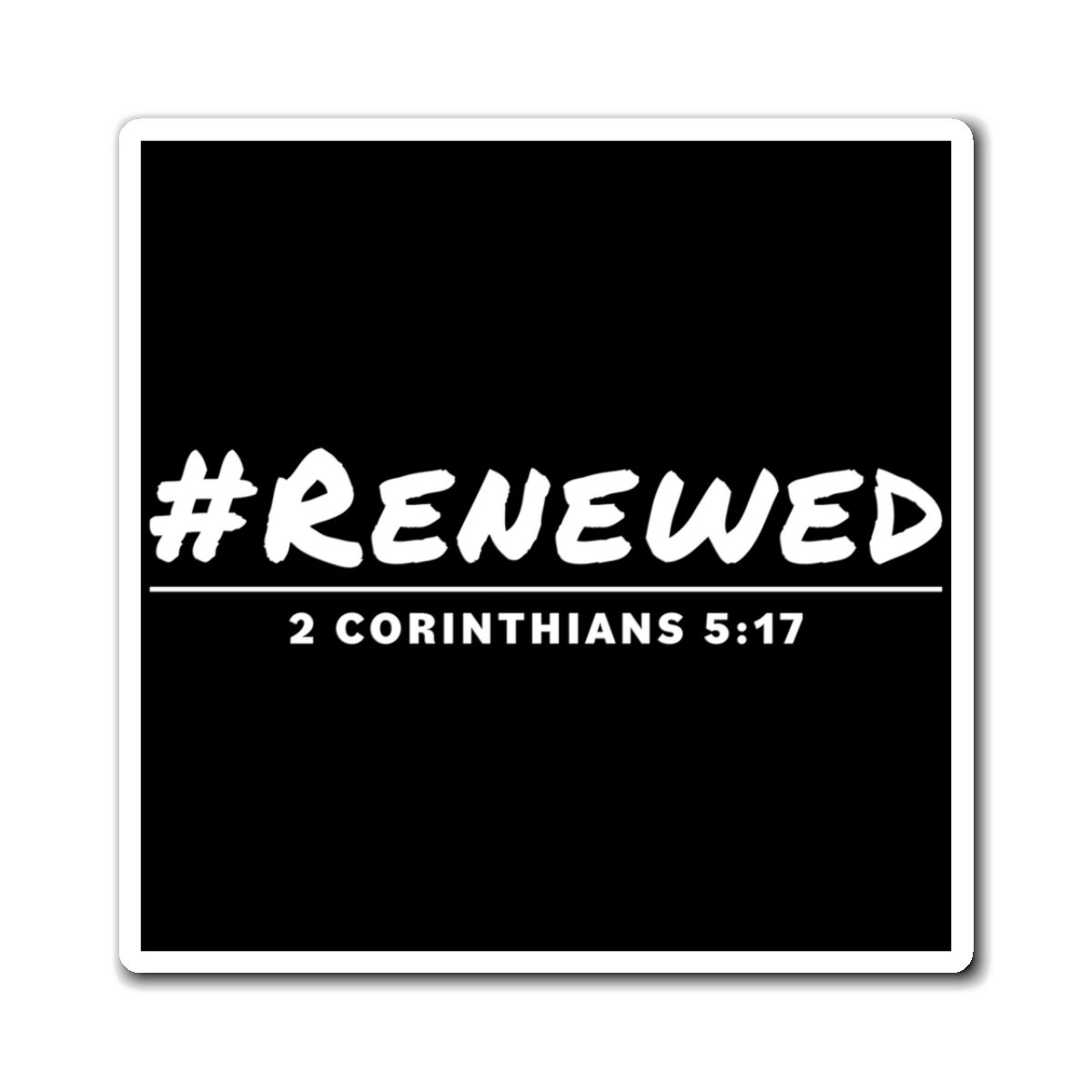 #Renewed (white) Magnets