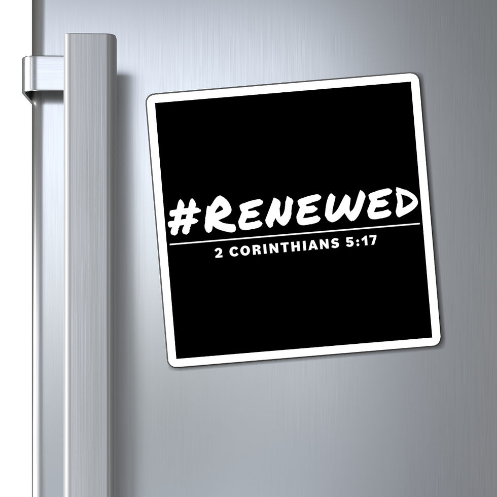 Thumbnail: #Renewed (white) Magnets