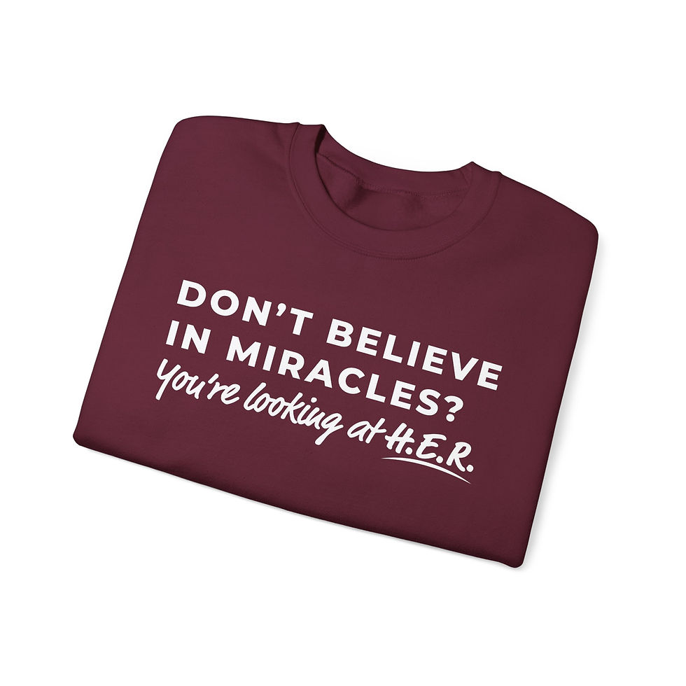 Thumbnail: You're Looking at Her Unisex Heavy Blend™ Crewneck Sweatshirt