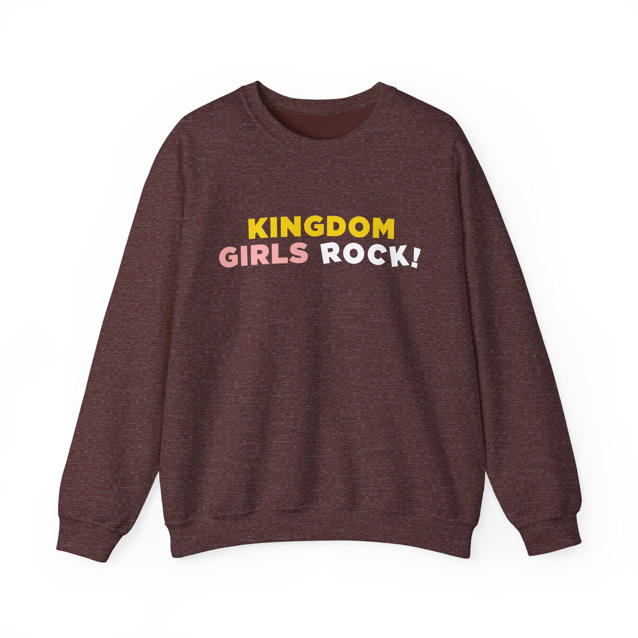 Kingdom Girls Rock Unisex Heavy Blend™ Crewneck Sweatshirt