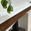 Thumbnail: Walnut & White Fireplace Mantel Beam Floating Shelf