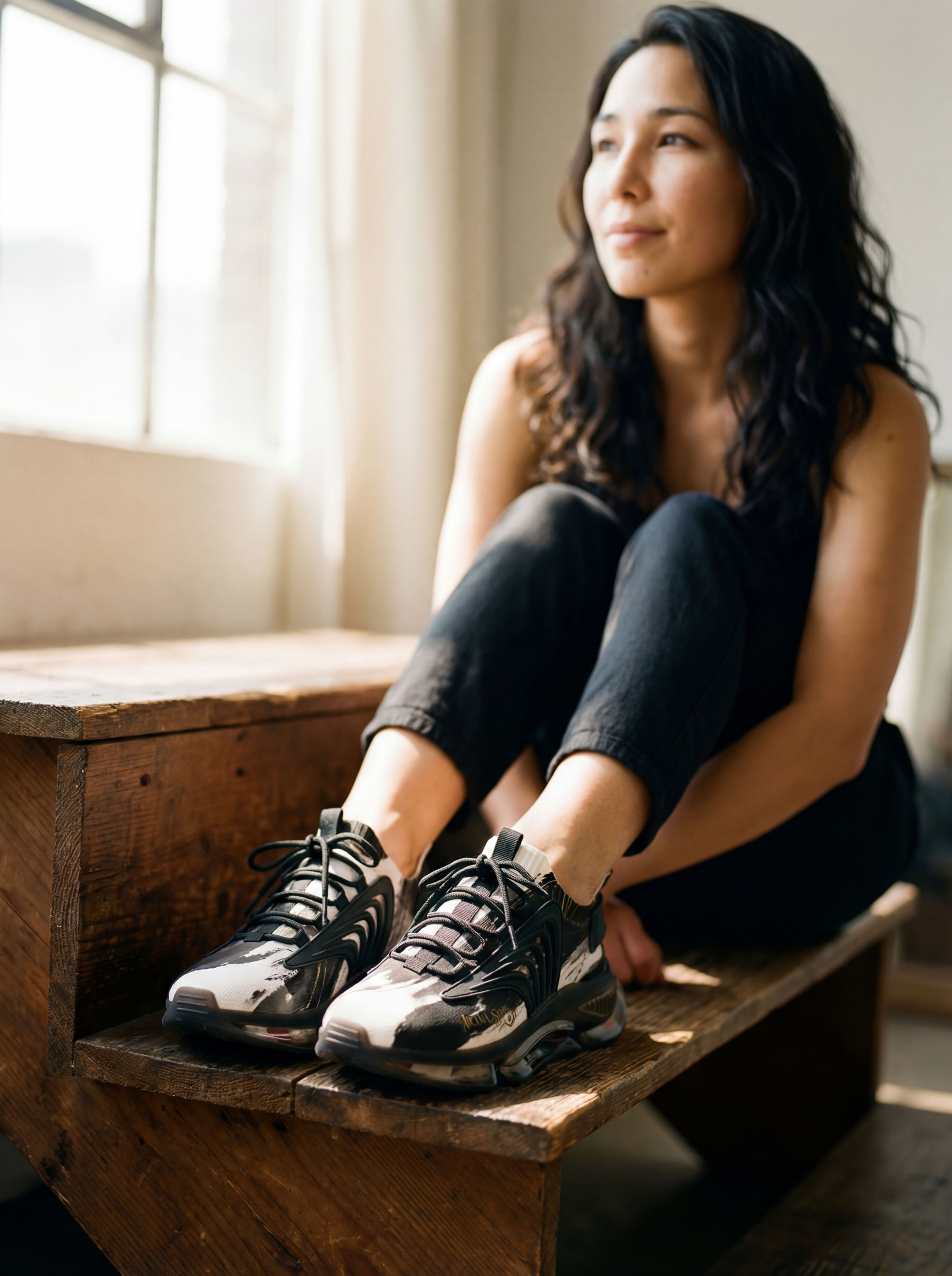 Women's Sneakers — Arcana Sophia Ink