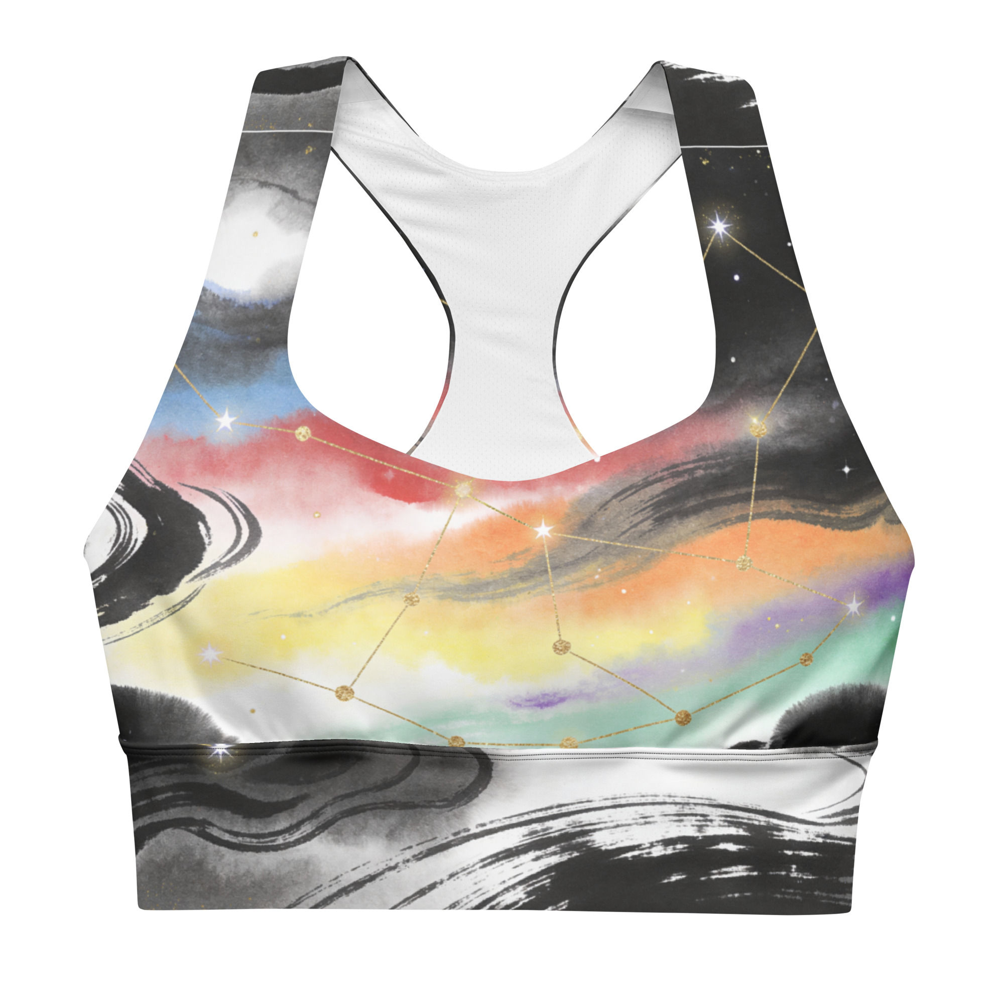 Recycled Longline Sports Bra