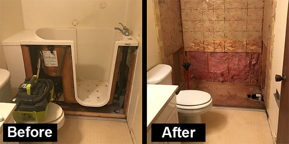 Walk In Shower Removal Handyman Express Services WA