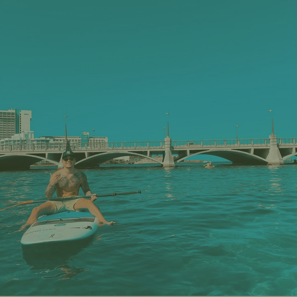 Paddle Boarding in Condado Lagoon – Urban Adventure in San Juan, Puerto Rico