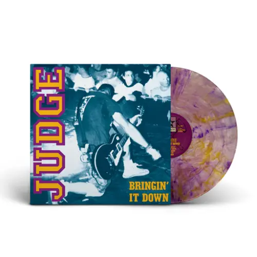 Judge - Bringin' It Down (Clear with Purple and Yellow Smoke)
