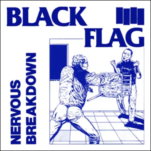Black Flag - Nervous Breakdown (Dark Green)