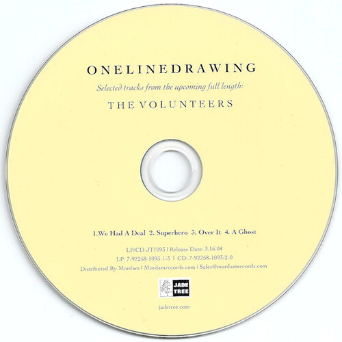 Onelinedrawing - Selected Tracks From The Upcoming Full Length:The Volunteers