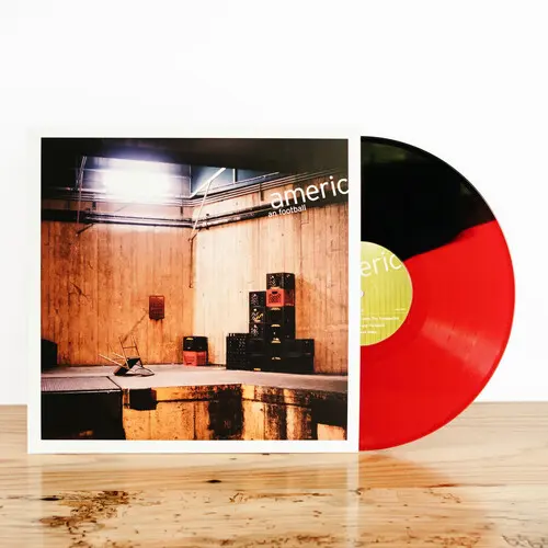 American Football - American Football (EP) (Half Red / Half Black)
