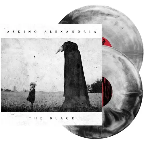Asking Alexandria - The Black (White & Black Galaxy) - Vinilo Doble