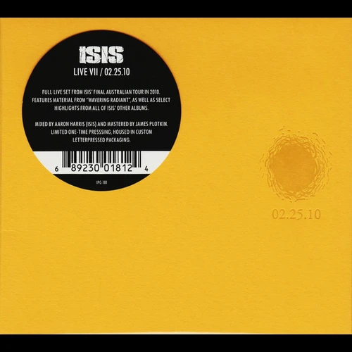 Isis - 02.25.10 Live VII