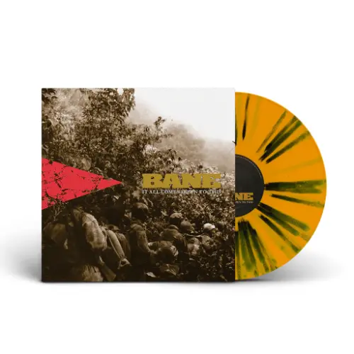 Bane - It All Comes Down To This (Yellow with Black Splatter)