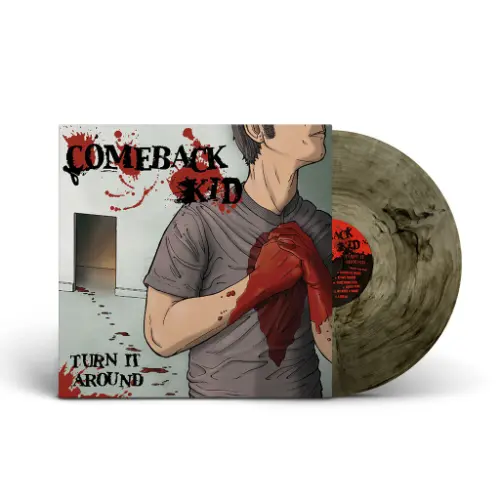 Comeback Kid - Turn It Around (Clear With Black Smoke)