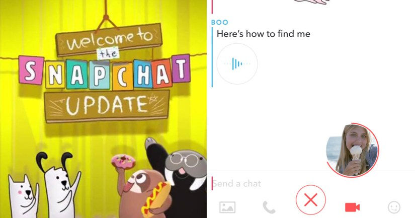 Snapchat ganha stickers, ligações por voz e outras novidades no chat individual