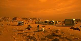 Artist Impression of colonization of human. CREDIT: wikipedia.com
