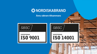 ISO-certifierade inom kvalitet och miljö