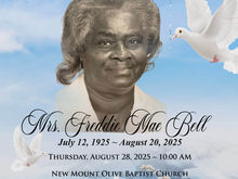 MRS. FREDDIE MAE BELL 