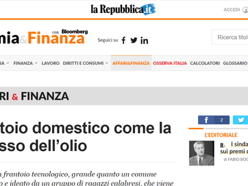 FRESCO by REVOILUTION su Repubblica Affari&Finanza