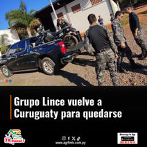 Grupo Lince vuelve a Curuguaty