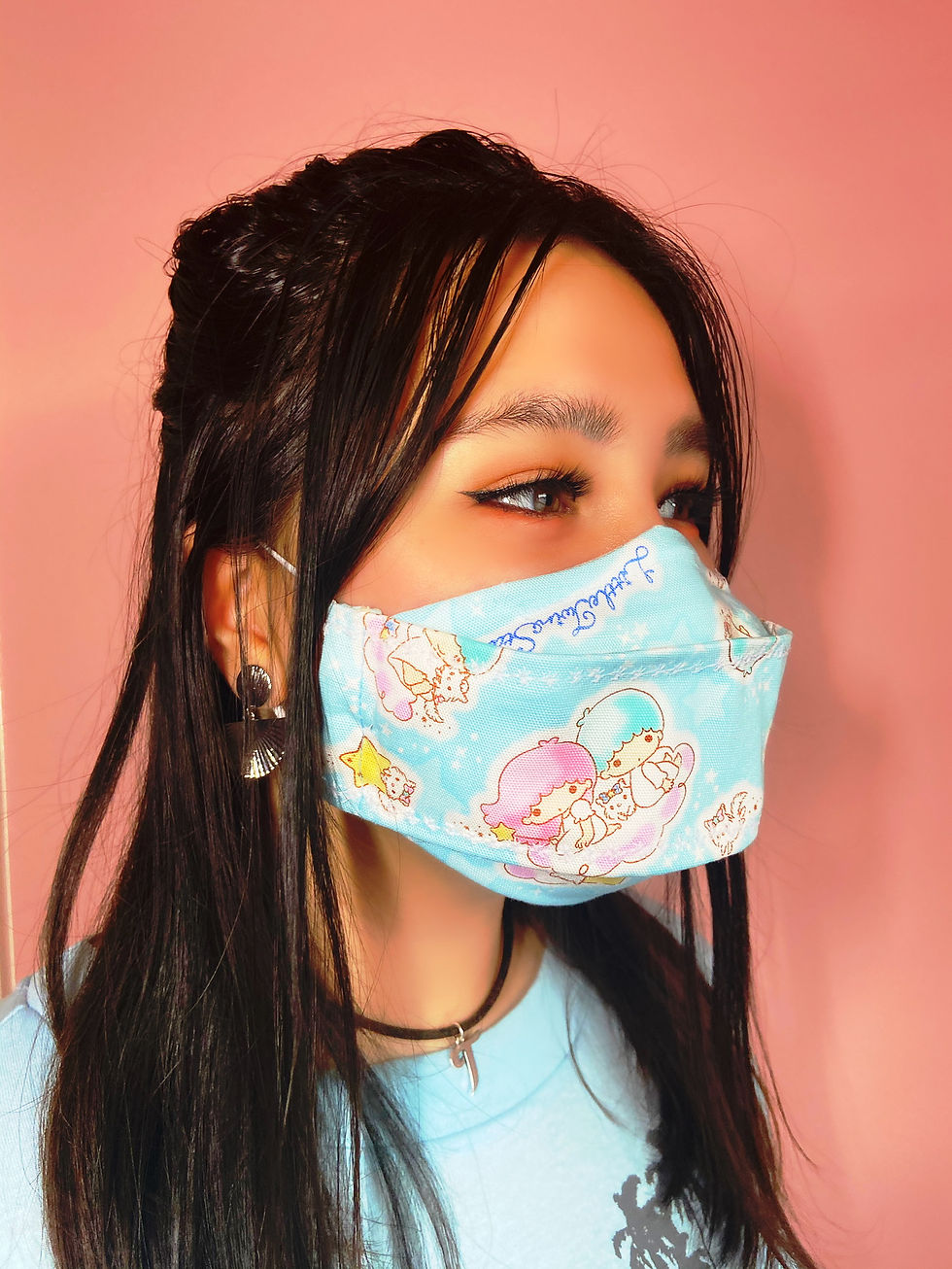 Thumbnail: Little Blue Twin Stars Mask