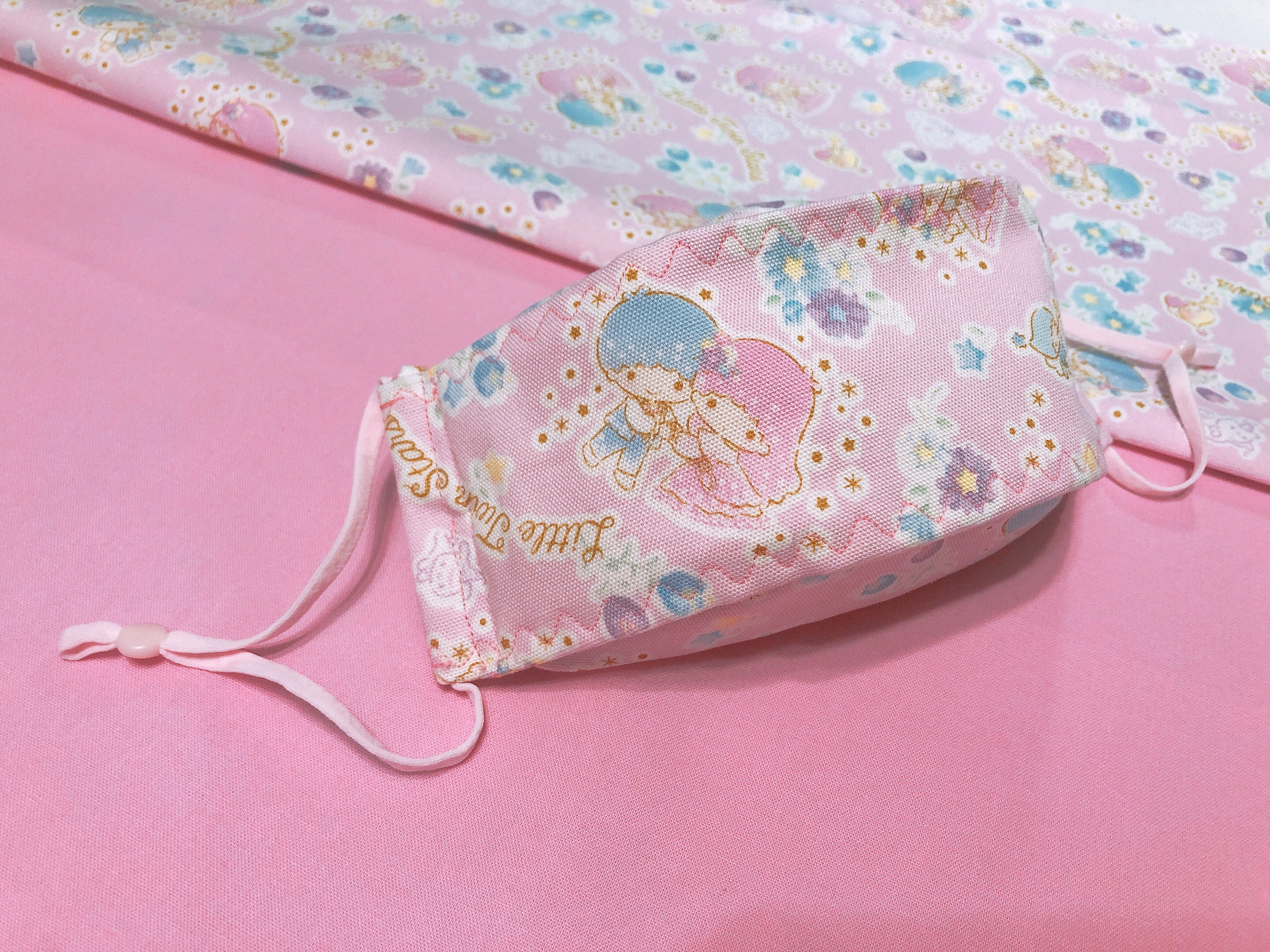 45th Anniversary Twin Stars Pink Mask