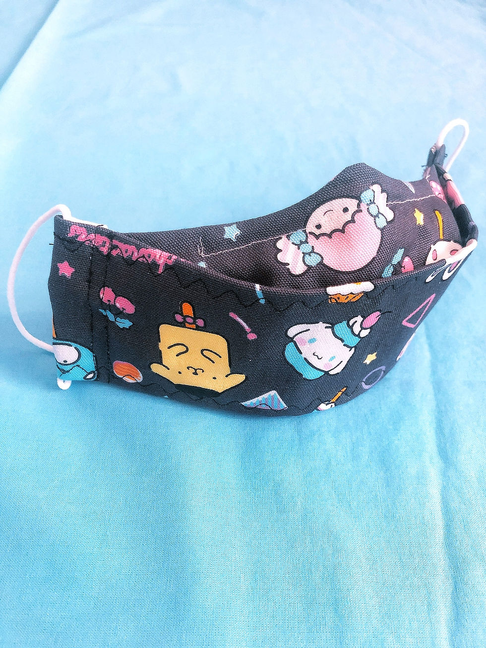 Thumbnail: Ash Gray Sanrio Sweets Mask