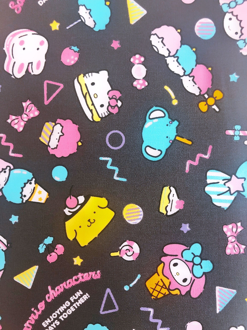 Ash Gray Sanrio Sweets Mask