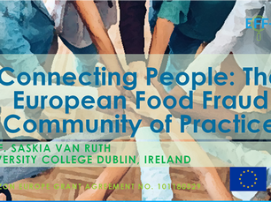 EFF-CoP @ Food Fraud network meeting
