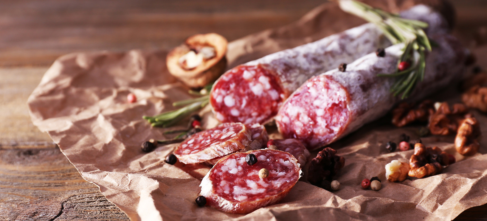Charcuterie assaisonné