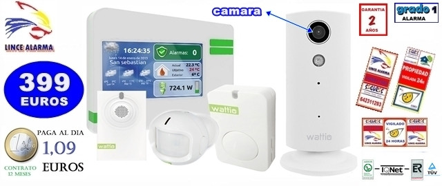 Kit de alarma grado 1 con videoverificación 6