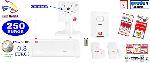 Kit de alarma grado 1 con videoverificación 2
