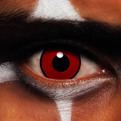 Vino Red UV Gothic Contact Lenses