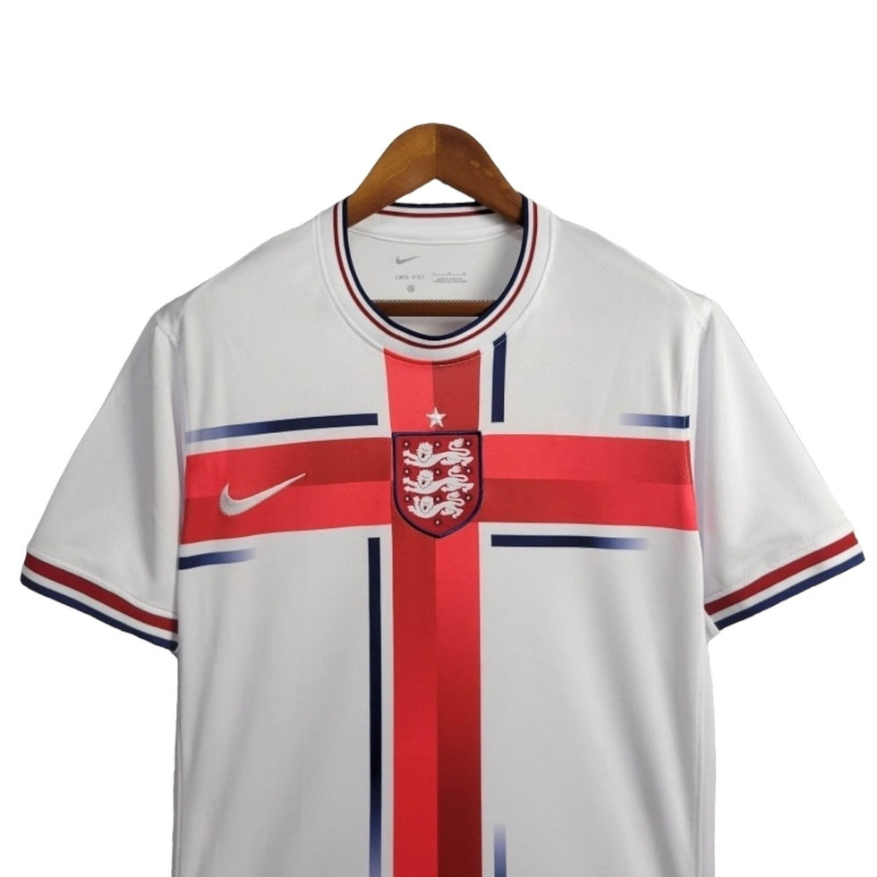 Miniatura: Camisa Seleção da Inglaterra Treino 24/25 - Torcedor Nike Masculina - Branca com