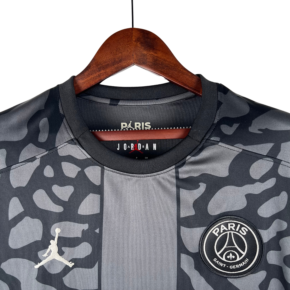 Miniatura: Camisa Paris Saint-Germain III 23/24 - Torcedor Nike Masculina - Preta com detal