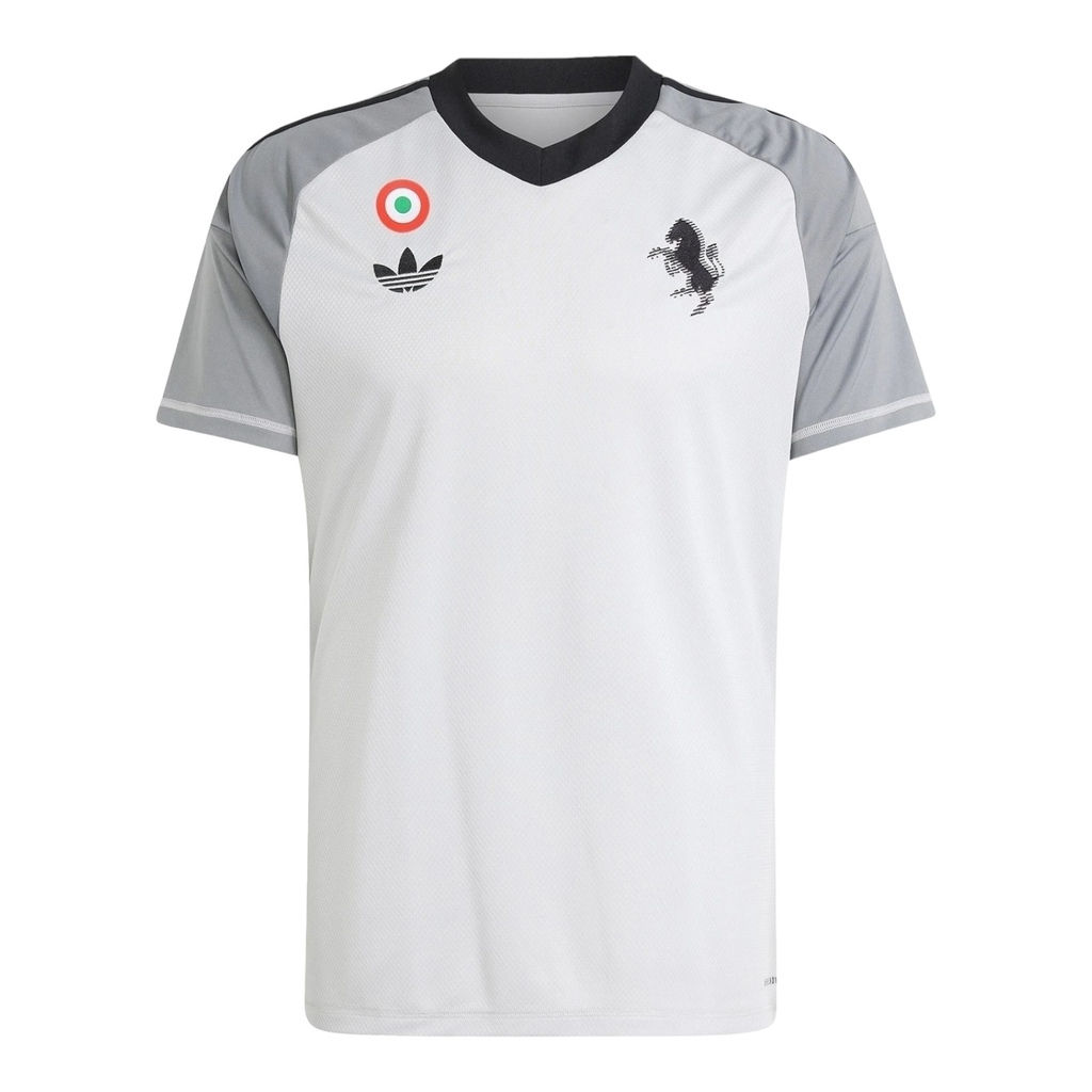 Camisa Juventus Goleiro 24/25 - Torcedor Adidas Masculina - Branca com detalhes