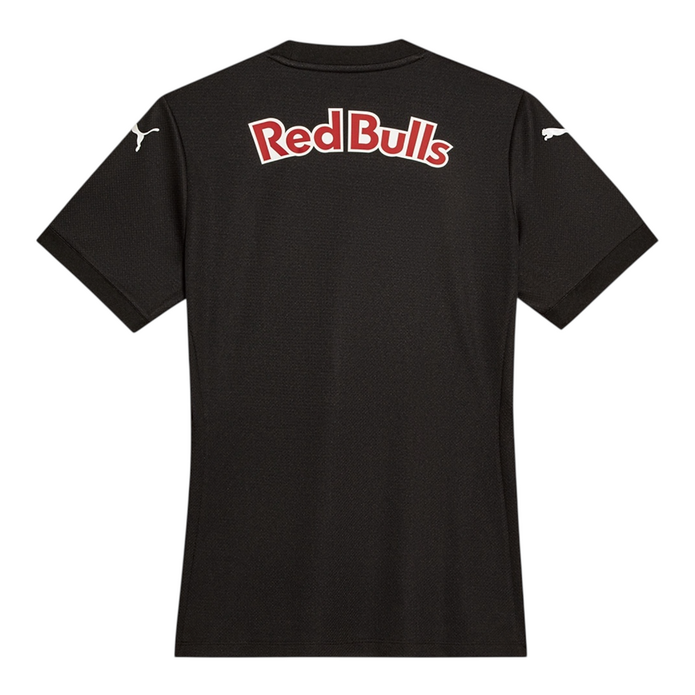 Miniatura: Camisa Red Bull Bragantino III 25/26 - Torcedor Puma Feminina - Preta com detalh