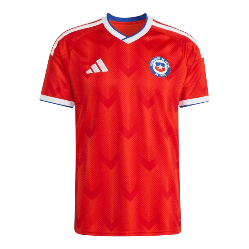 Camisa Seleção Chile I 26/27 - Torcedor Adidas Masculina - Vermelha